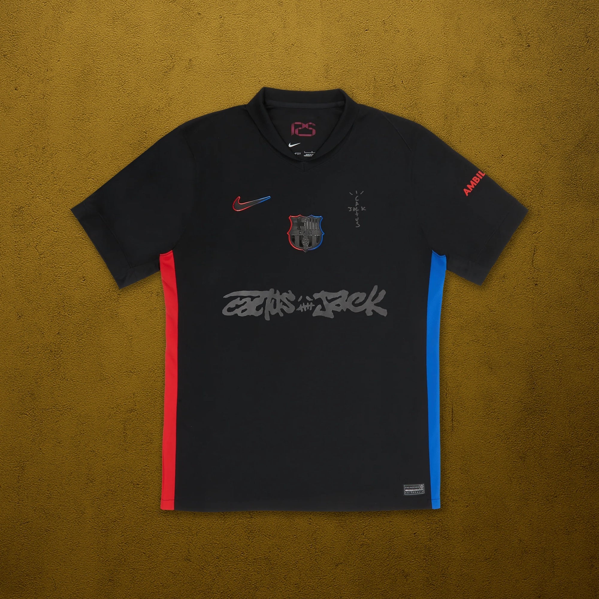 Jersey Barcelona x Cactus Jack 2024/25 - Black