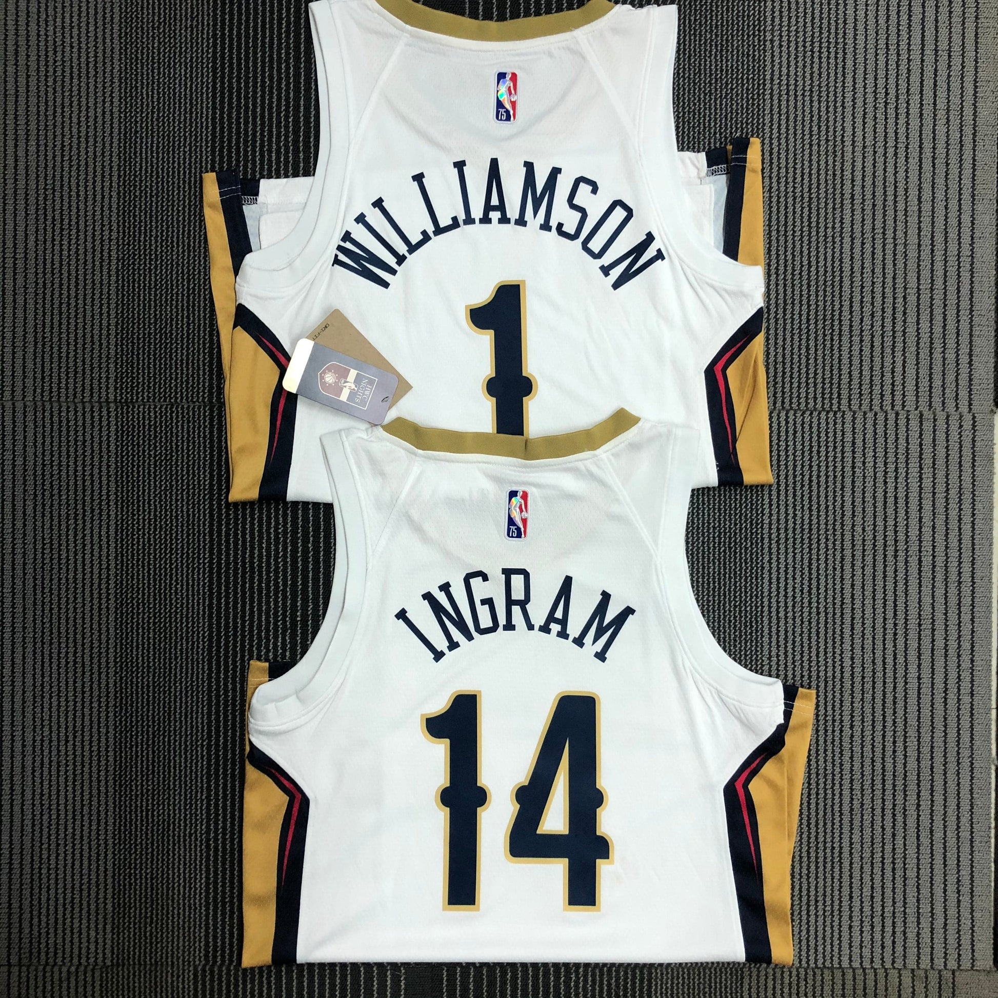 Jersey New Orleans Pelicans City Edition Diamante 75th - GOAT STORE