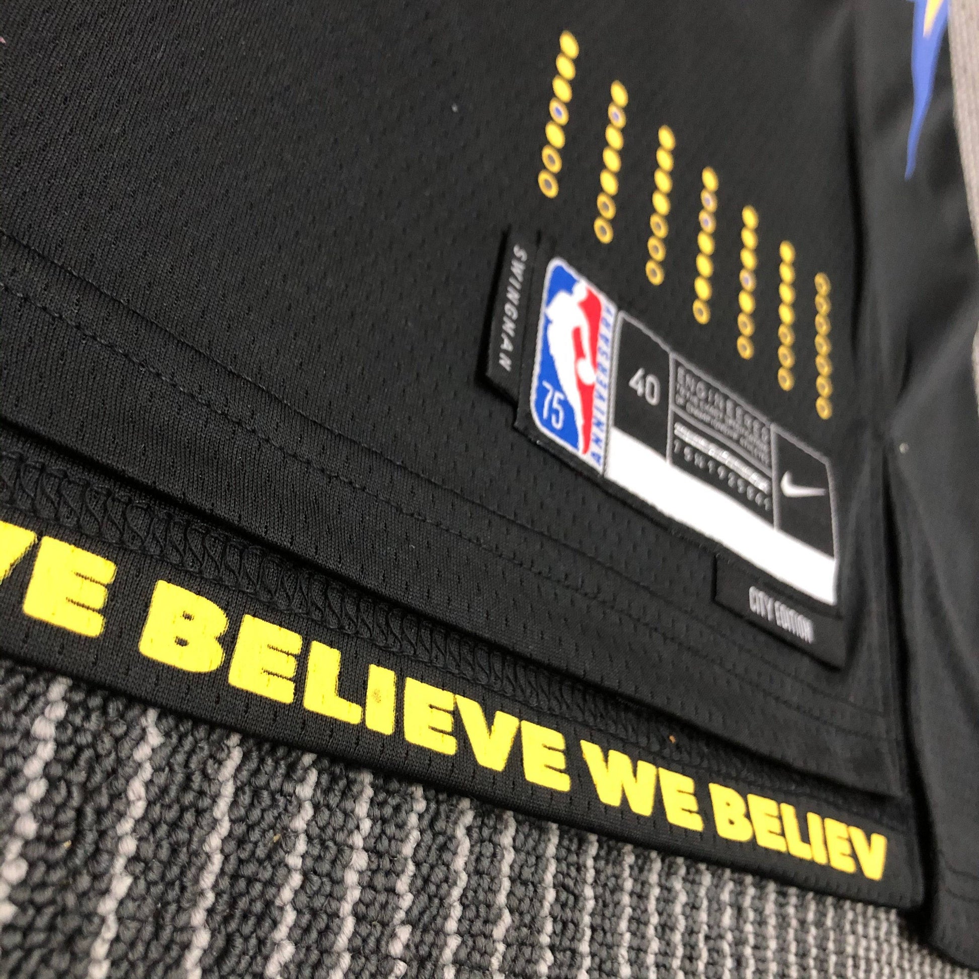 Jersey Golden State Warriors City Edition Diamante 75th - GOAT STORE
