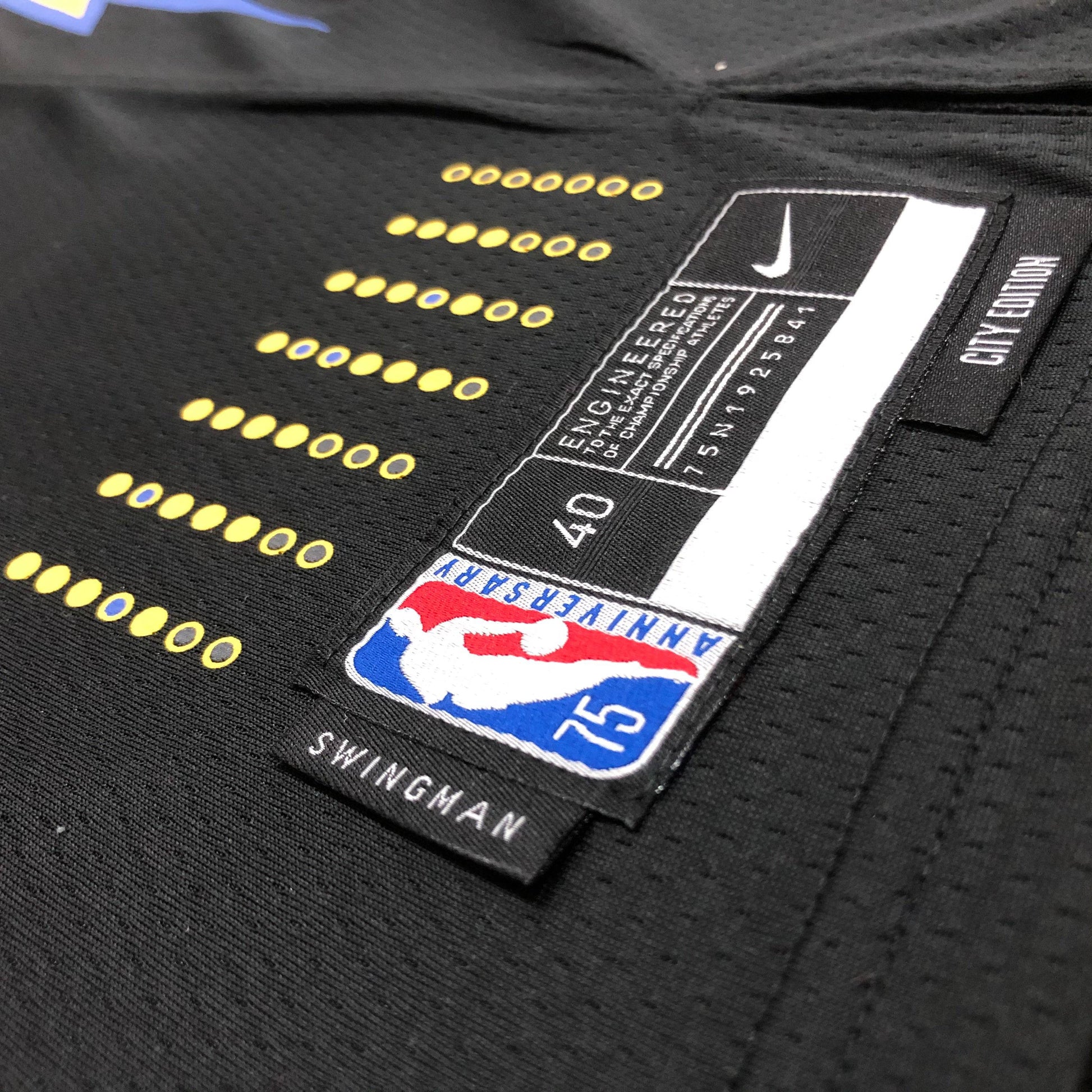 Jersey Golden State Warriors City Edition Diamante 75th - GOAT STORE