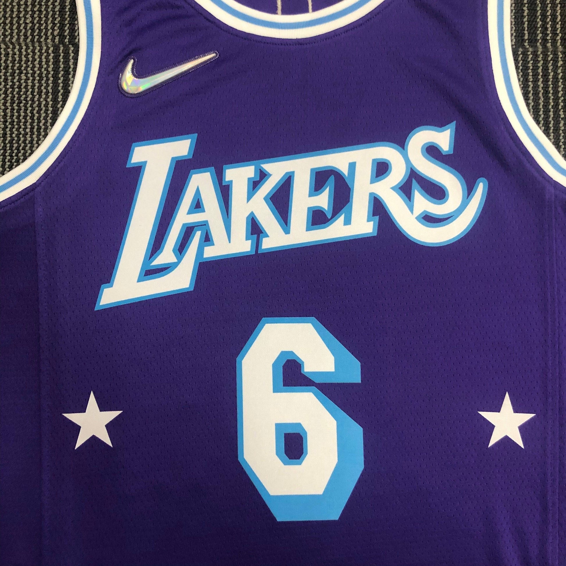 Jersey Los Angeles Lakers City Edition Diamante 75th - GOAT STORE