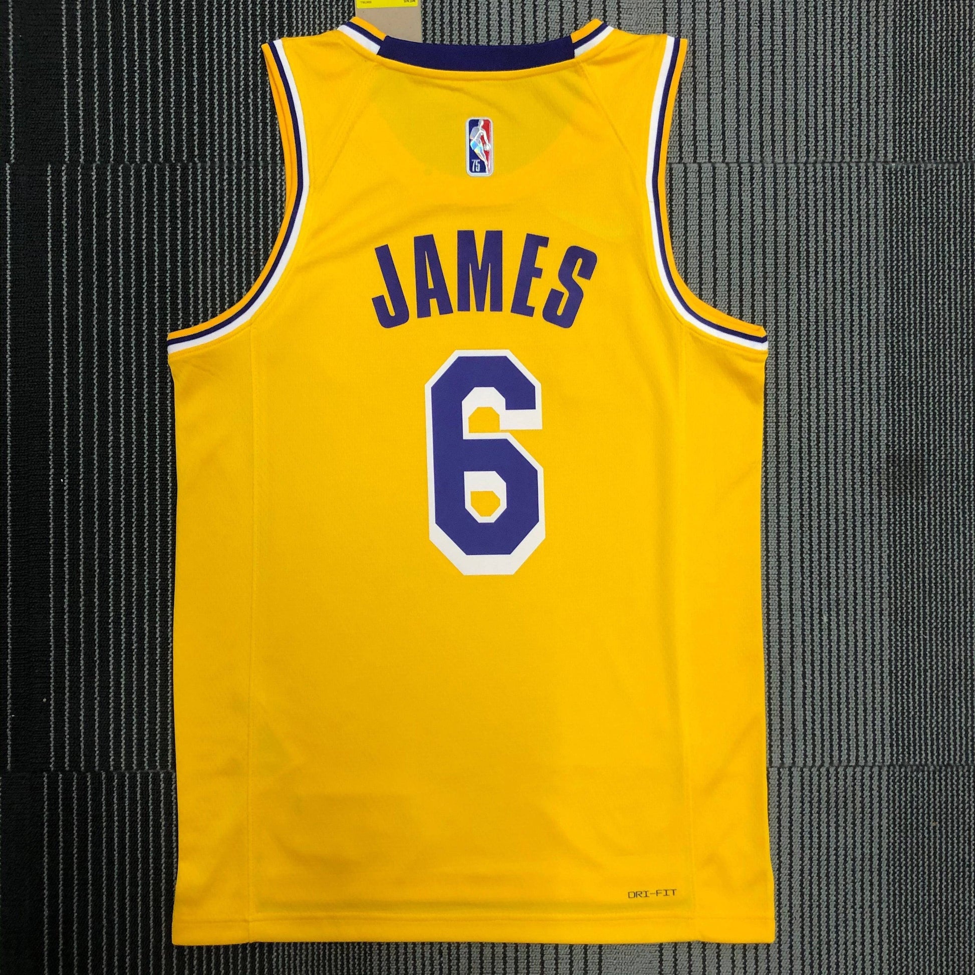 Jersey Los Angeles Lakers Icon Edition Diamante 75th - GOAT STORE