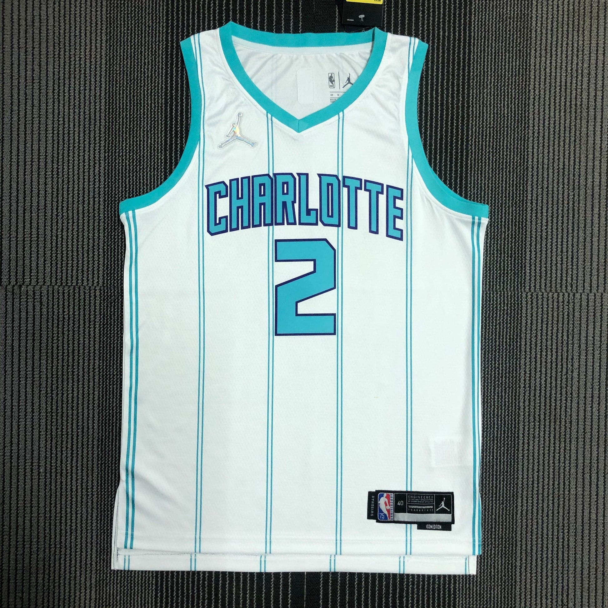 Jersey Charlotte Hornets Association Edition Diamante 75th - GOAT STORE
