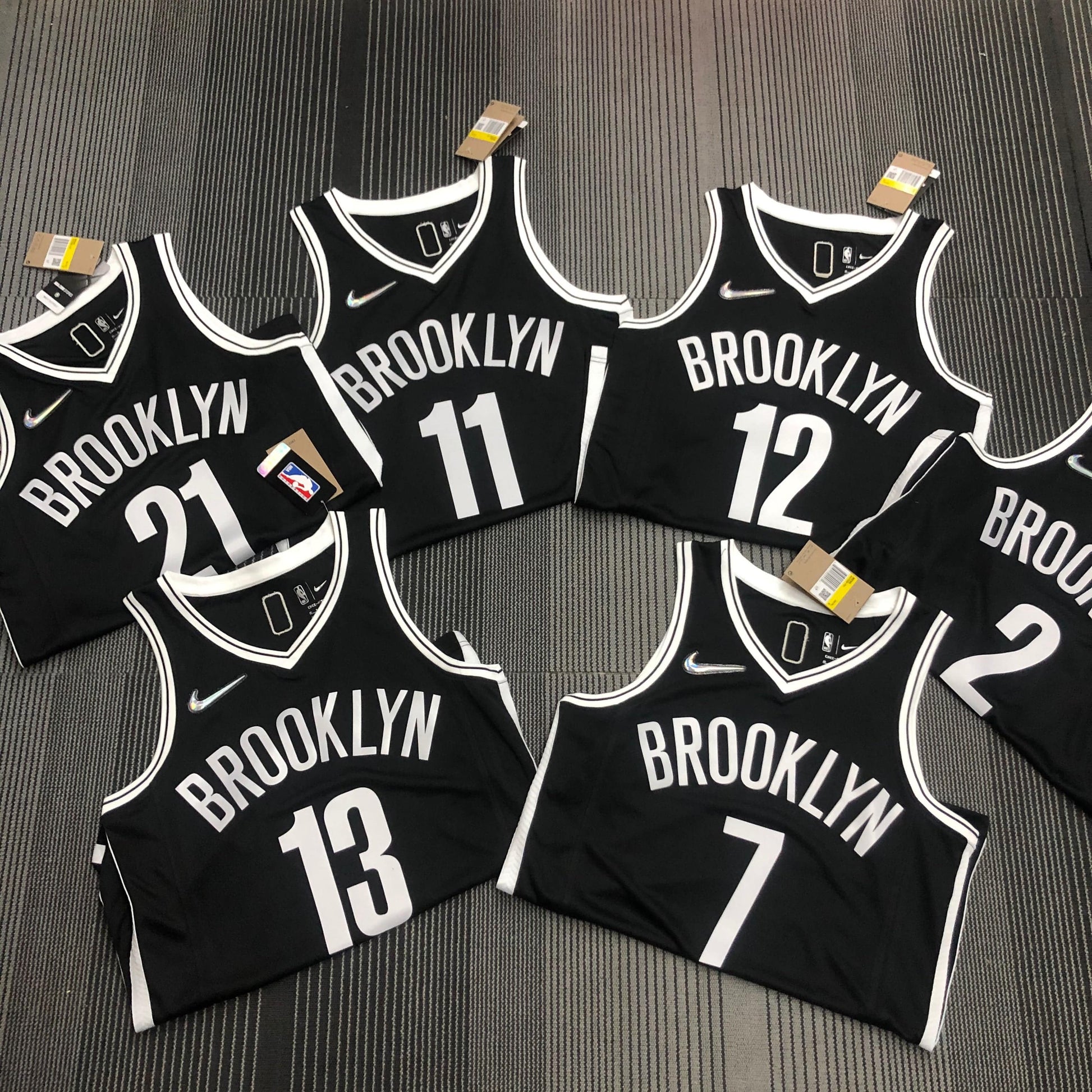 Jersey Brooklyn Nets Icon Edition Diamante 75th - GOAT STORE