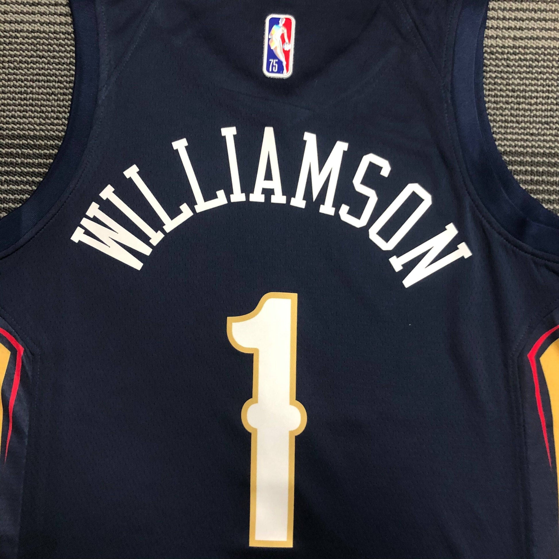 Jersey New Orleans Pelicans Icon Edition Diamante 75th - GOAT STORE