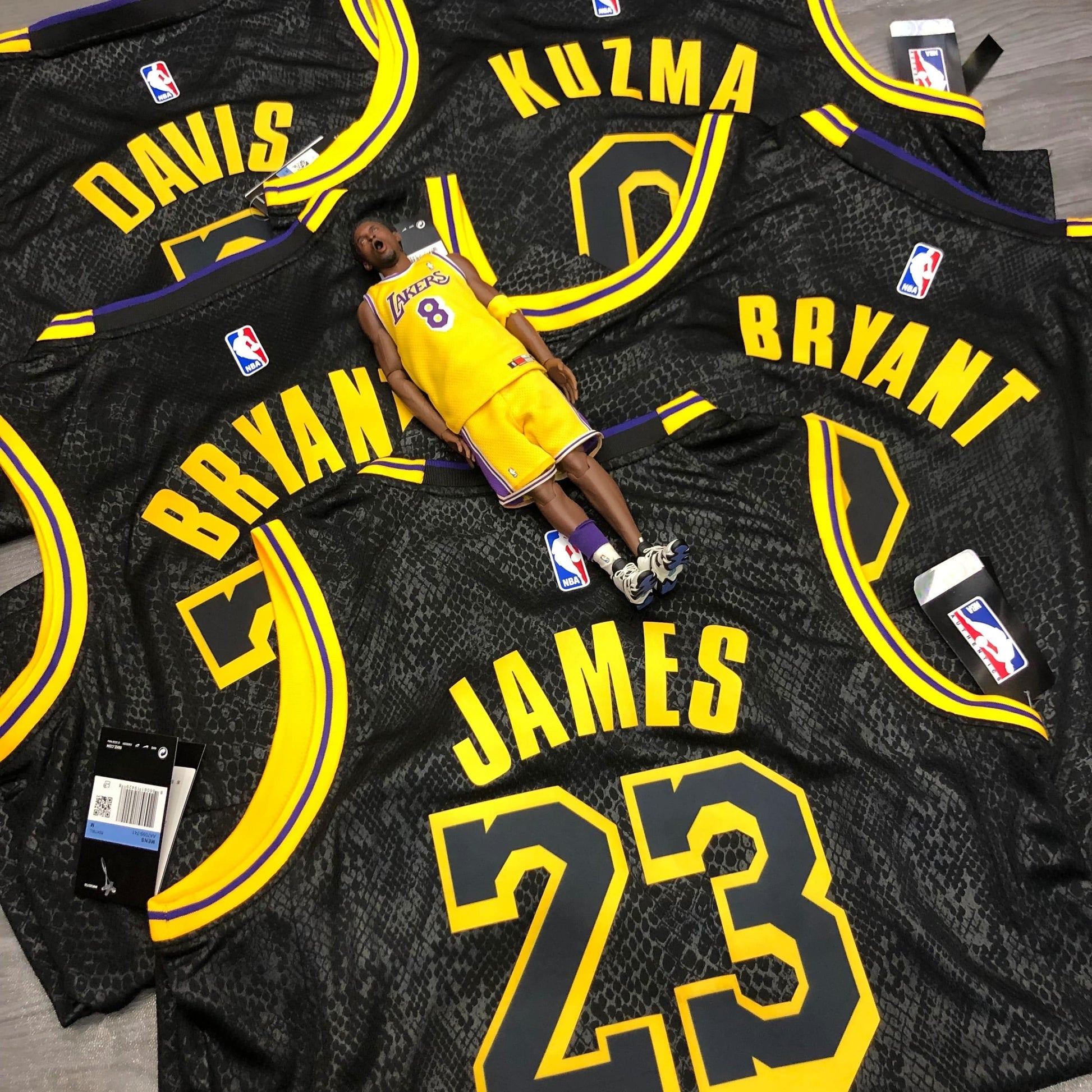 Jersey Los Angeles Lakers City Edition MAMBA MENTALITY - GOAT STORE