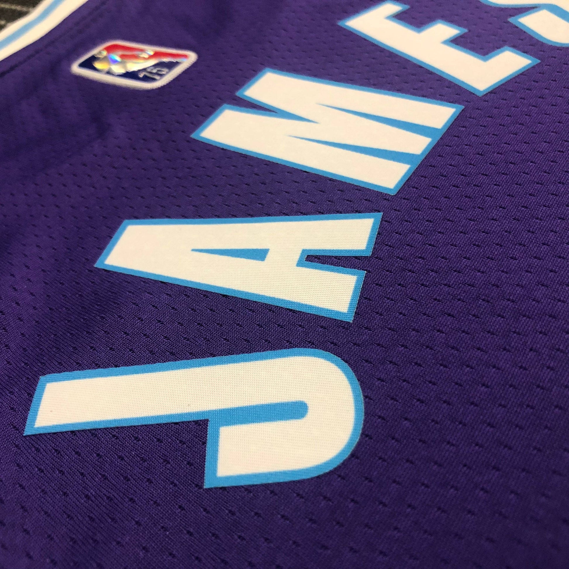 Jersey Los Angeles Lakers City Edition Diamante 75th - GOAT STORE