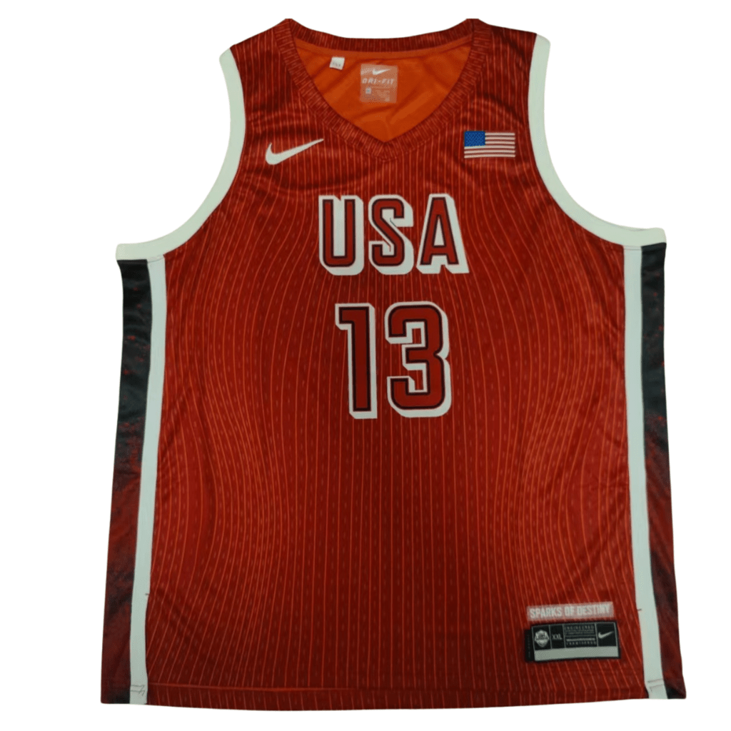 Jersey EUA Olimpíadas Paris 2024 Roja - Dream Team - GOAT STORE