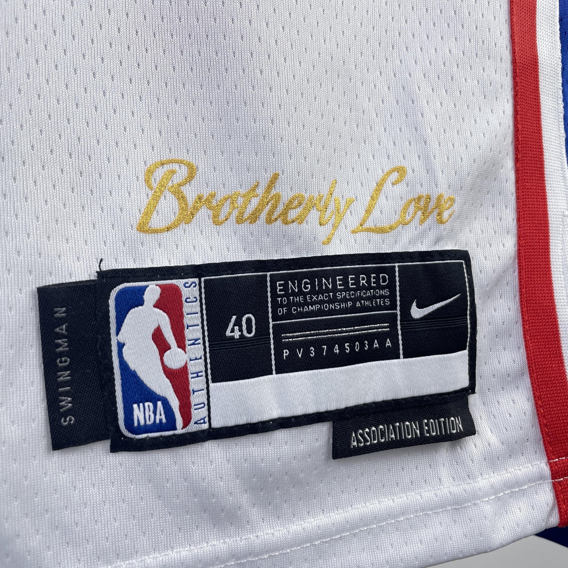 Jersey Philadelphia 76ers Association Edition - GOAT STORE