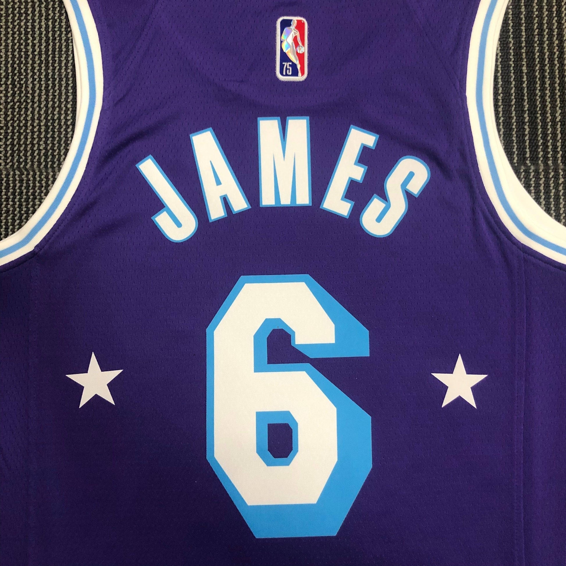 Jersey Los Angeles Lakers City Edition Diamante 75th - GOAT STORE