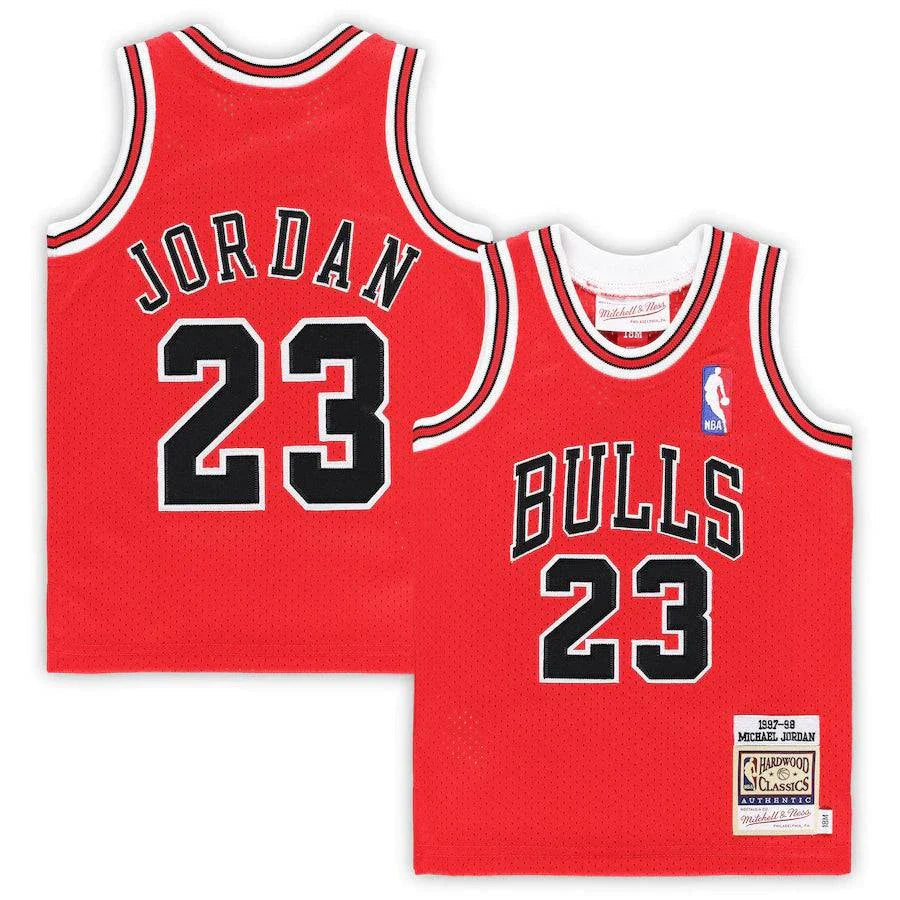 Jersey Chicago Bulls 85/86 Roja - Michael Jordan - GOAT STORE