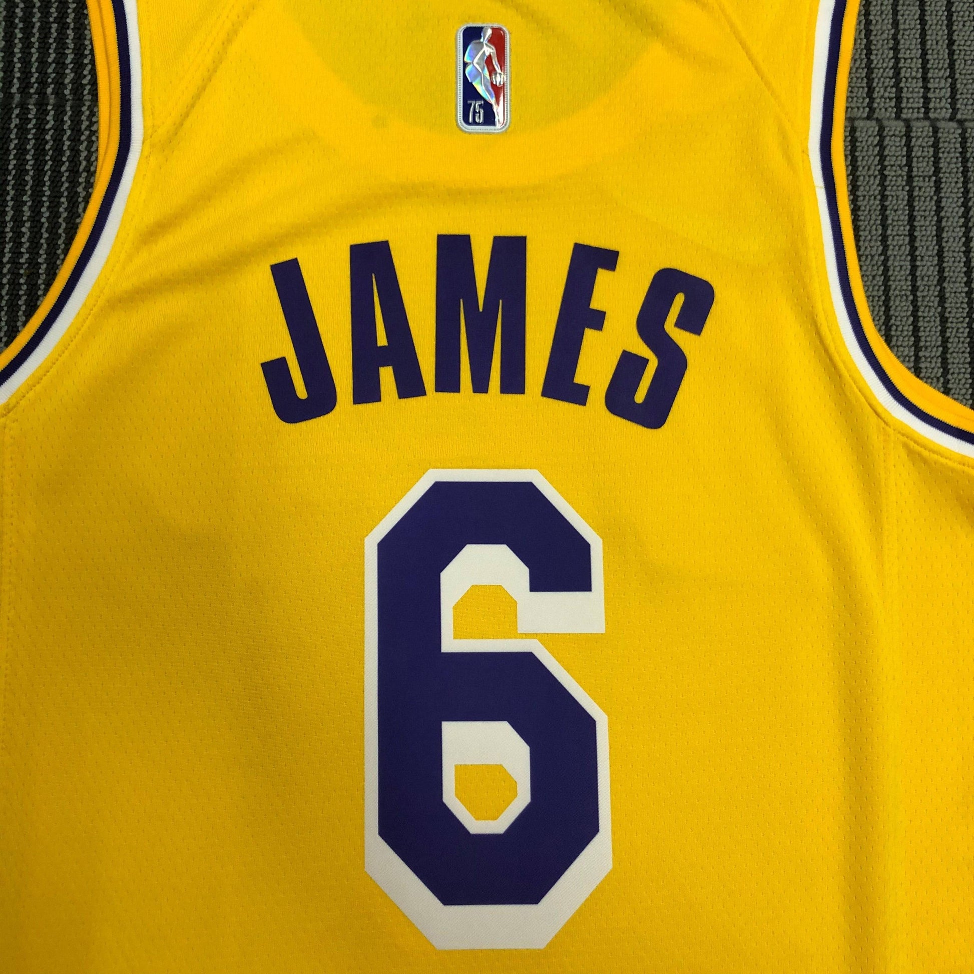 Jersey Los Angeles Lakers Icon Edition Diamante 75th - GOAT STORE