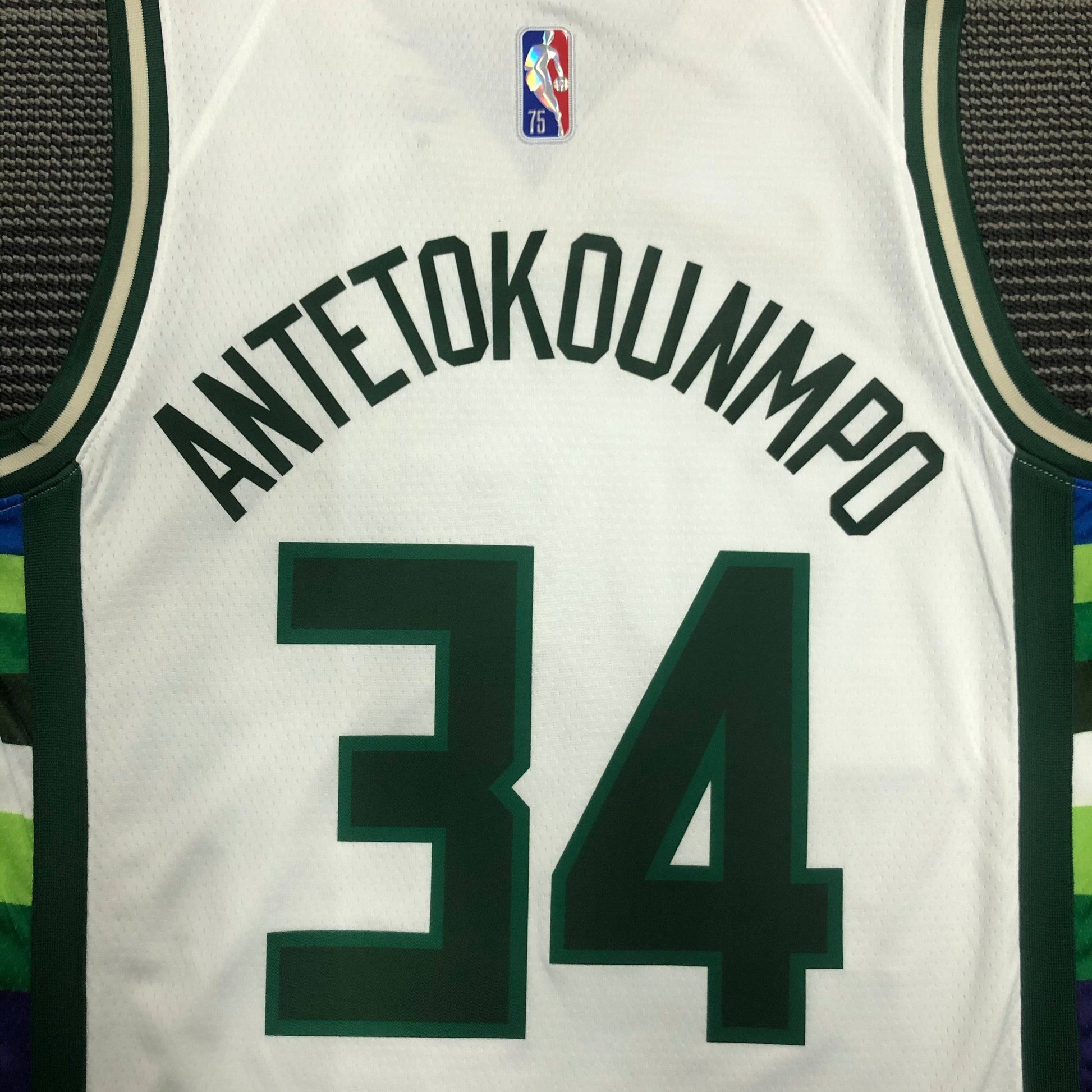 Jersey Milwaukee Bucks City Edition Diamante 75th - GOAT STORE