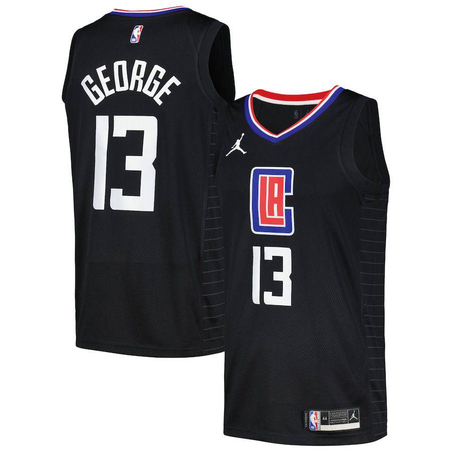 Jersey LA Clippers Jordan Black - Paul George - GOAT STORE