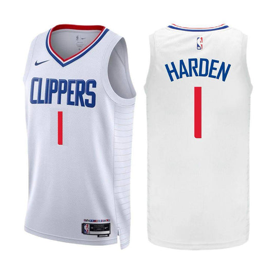 Jersey LA Clippers Nike White - James Harden 1 - GOAT STORE