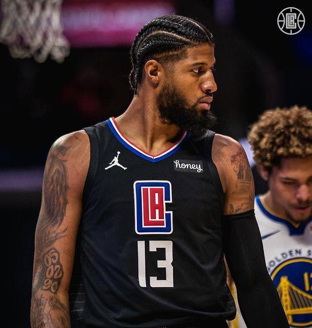 Jersey LA Clippers Jordan Black - Paul George - GOAT STORE