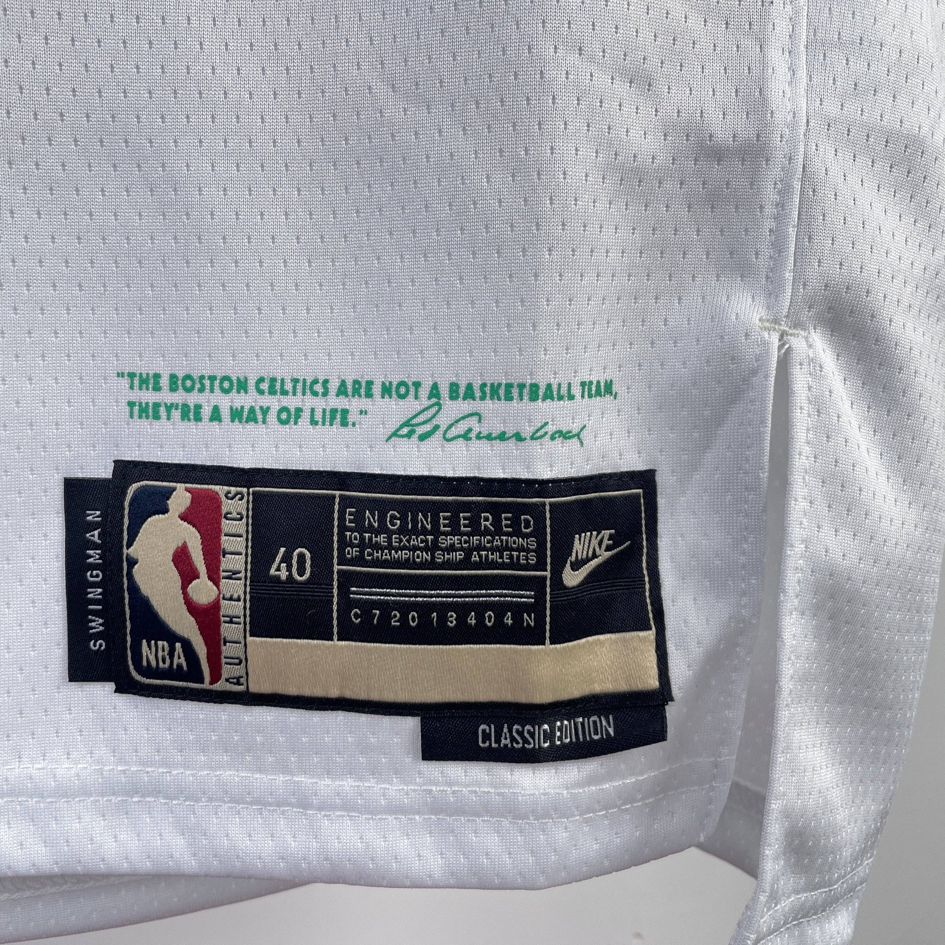 Jersey Boston Celtics Classic Edition - GOAT STORE
